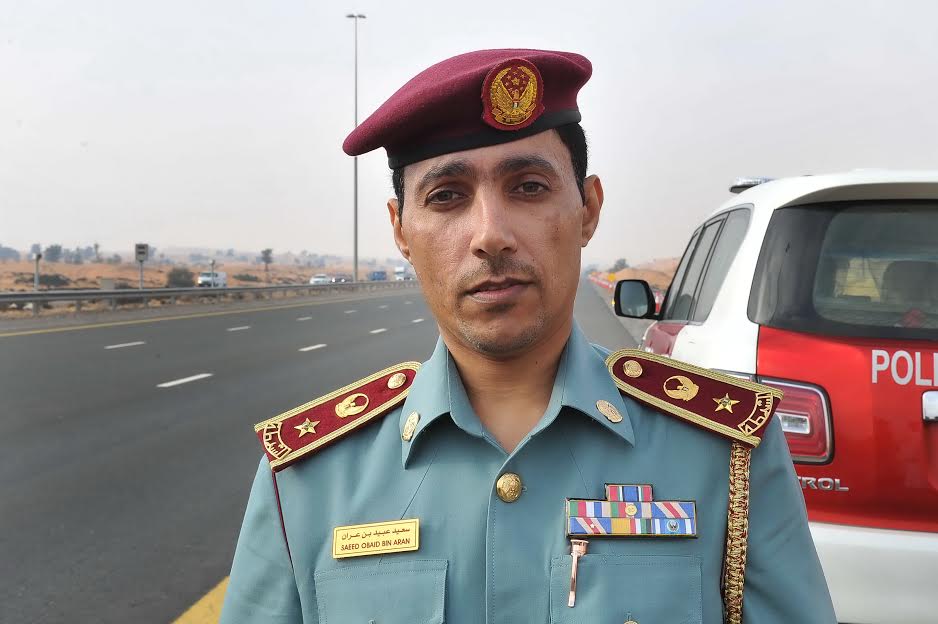 Umm Al Quwain Police Community Department joins Traffic and Patrols Department in reducing deaths on Mohammed bin Zayed road